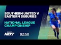Football: Southern United vs Eastern Suburbs
