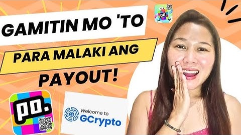 PAANO MAG-WIDRAW SA POPPO USING USDT VIA GCRYPTO / [POPPO LIVE] TUTORIAL