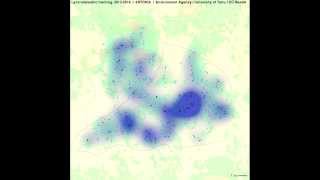 One Year Moving Path Of A Female Eurasian Lynx In Central Estonia, 2013-2014