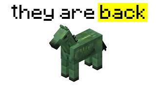 Minecraft Zombie Horses Are Back... And They're Better Than You Think