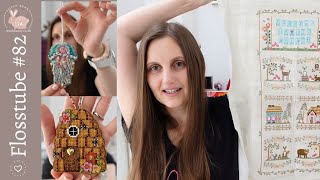 Flosstube #82 February Stitching | 5 Finishes! | Big Fancy Lady Plans!