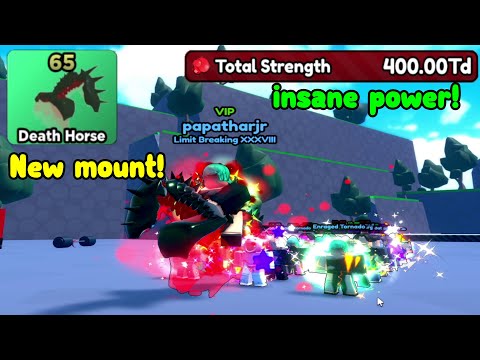 #1 Got the Halloween Mount and Reached 400Td Power In 🎃One Punch Fighters Simulator Mới Nhất