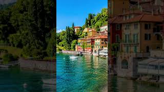 Dreaming of the breathtaking beauty of Lake Como 🇮🇹💙#LakeComo #ItalyTravel #BeautifulDestinations