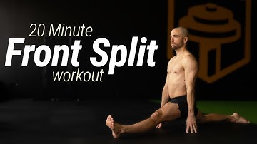 20 Minute Front Splits Workout | Intermediate/Advanced (Follow Along)