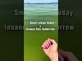 Small Steps Today, Big Flex Tomorrow #motivation #seaasmr #natureasmr #quotes