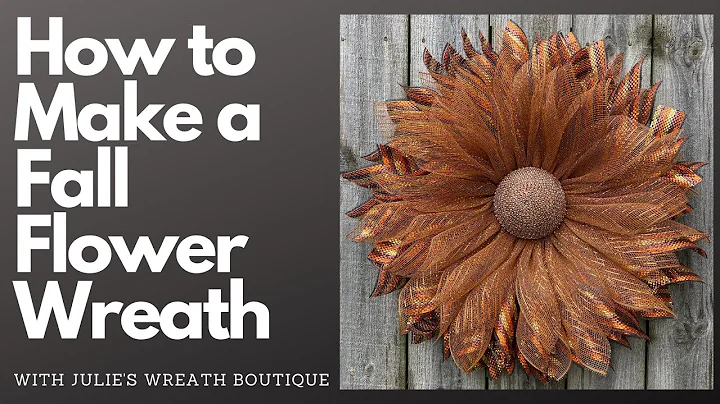 How to Make a Wreath | How to Make a Deco Mesh Wre...