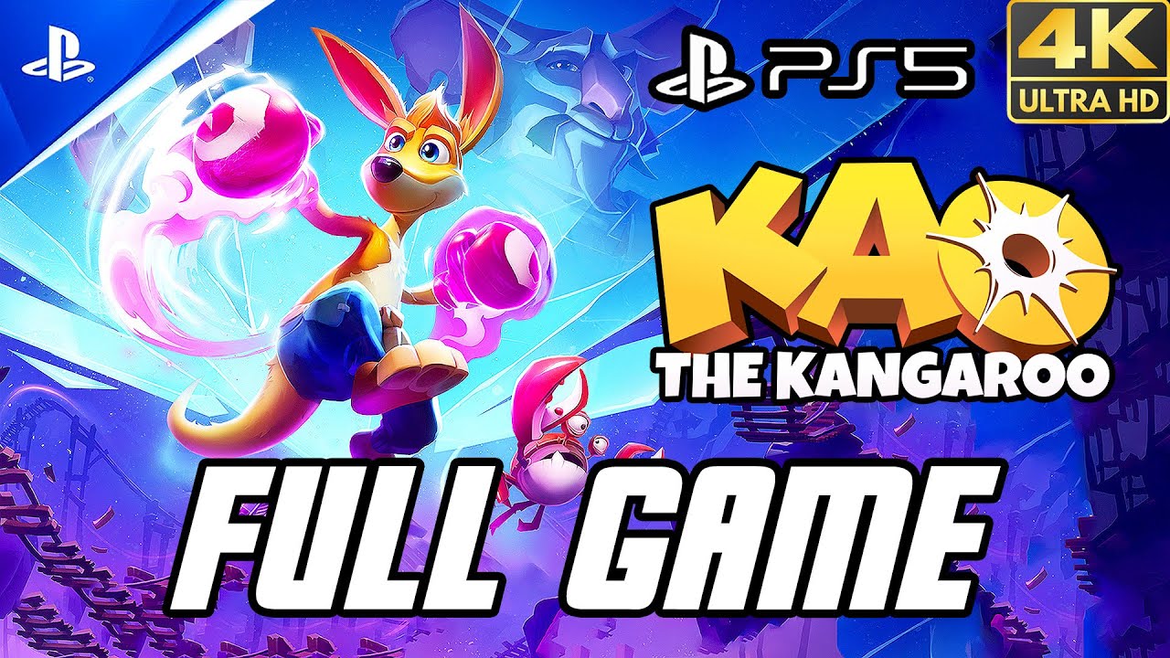 Kao the Kangaroo | Full Game Gameplay Playthrough Longplay 100% [PS5 4K]