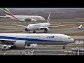 140 Planes In 2 Hours New York JFK Plane Spotting TWA Hotel Rooftop Rush Hour Huge Traffic 