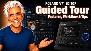 Roland V71 Editor Guided Tour | Features, Workflow & Tips