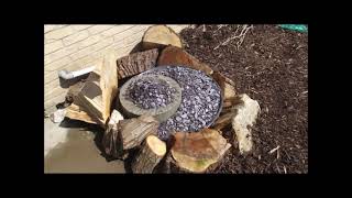Bonsai Zen Water Feature Woodland Garden Part One.