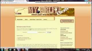 100% working cheat to mybrute know what u are gonna have