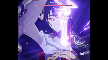 C0 Lvl90 Raiden Shogun with primordial jade winged spear VS Cryo Regisvine