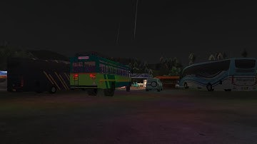 New msrtc TATA 1512c kumbha mela livery bussi bus for village Indian Indonesia simulator mod