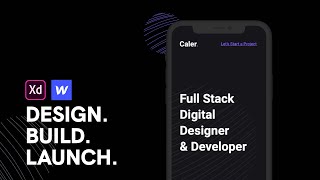 Making a Responsive Website in Webflow - Design. Build. Launch. Episode 6