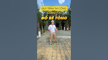 Công tác đổ bê tông sàn tầng trệt #giaiphapthicong #bietthudep #xaydungbietthu