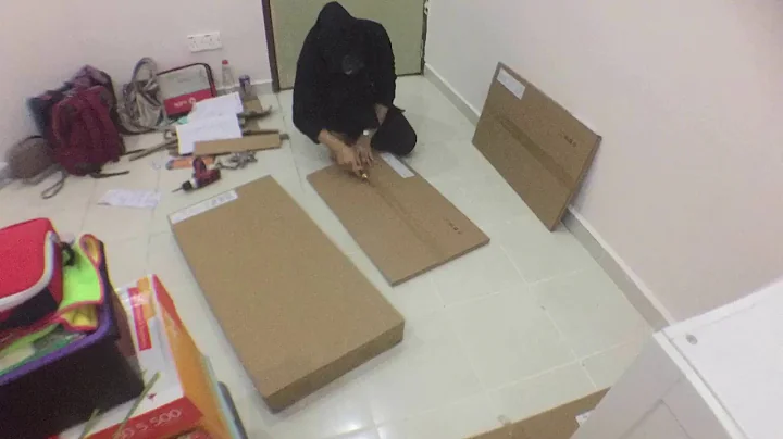 Unboxing and Assembling PLATSA cabinet from IKEA