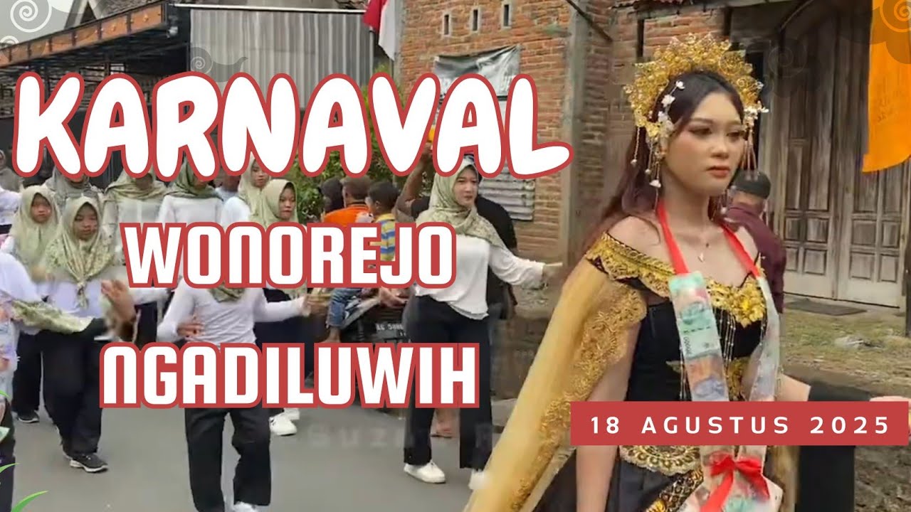 Karnaval wonorejo ngadiluwih kediri 