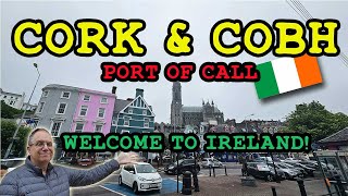 Our first Ireland Port of Call! Cork & Cobh Cruise Port 2023!