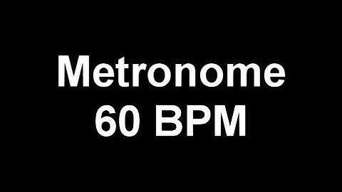 60 BPM Metronome 10 Min.