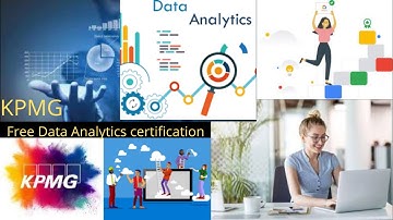 Free KPMG Data Analytics Consulting Virtual Internshipl Free certificationl Big 4 l EY, PWC&Deloitte
