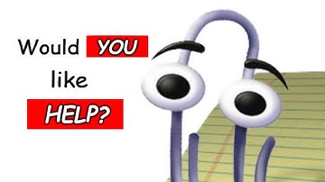A Message from Clippy