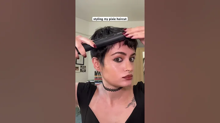 Styling pixie haircut #haircut #pixie #hairstyle #shorthair #easyhairstyle