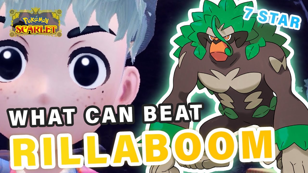 What can Beat RILLABOOM 7 Star Tera Raid Event | Build Guide Pokemon ...