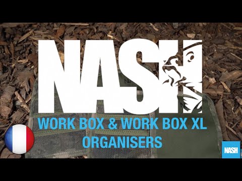 NASH WORK BOX & WORK BOX XL ORGANISERS T3658 T3659 