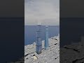 One World Trade Center and the Sears Tower | Size Comparison #Shorts