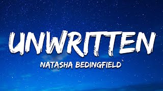 Natasha Bedingfield - Unwritten (Lyrics)