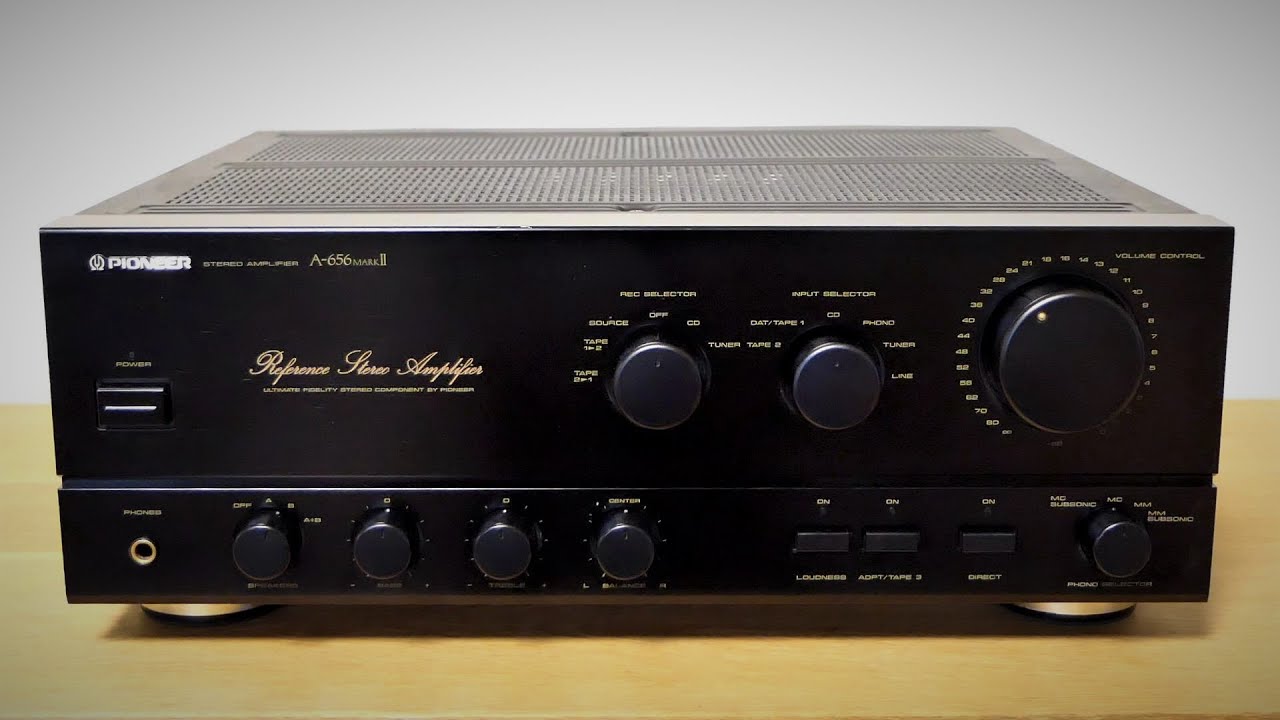 Pioneer A656 MK II Stereo Amplifier HiFi YouTube