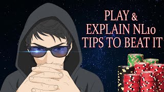 How To BEAT Poker Micro Stakes | NL10 RNC Play & Explain
