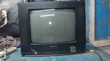 Videocon 14 inch CRT TV .standby LED working .but no  display picture .repair and solution,