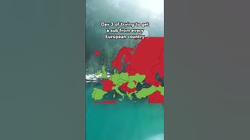 Day 3 of trying to get a sub from every European country #geography #mapping #europe #map