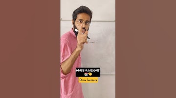 What is Mass & Weight #mass #weight #gravitation #shorts #ytshorts #orioninstitute #orion