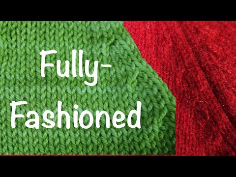 Fully Fashioned 4-to-2 stitch decreases  // Technique Tuesday