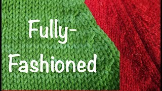 Fully Fashioned 4-to-2 stitch decreases  // Technique Tuesday