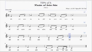 TĐN số 6 -Lớp 7 -  Xuân về trên bản