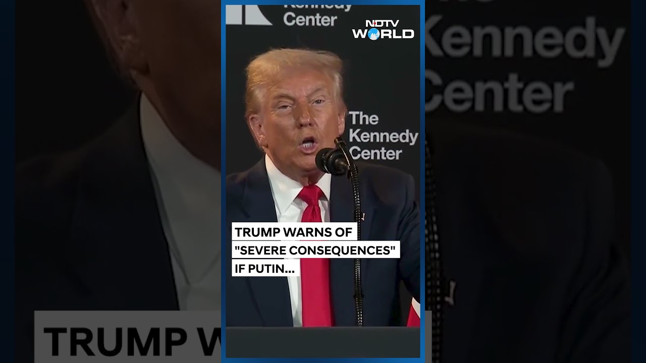 Trump Warns Russia Of Severe Consequences If It Doesn T Stop Ukraine War After Alaska Summit