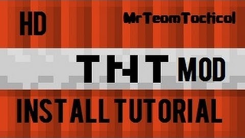 Minecraft - How to Install TNT Mod Very Easy 1.4.7 (HD)