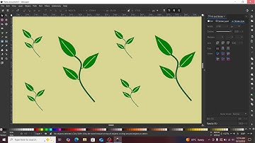 "Today we will make a Leaf Shape, and also learn how to use the Pen Tool in inkscape." #inkscape