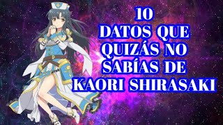 Datos de KAORI SHIRASAKI - Arifureta shokugyou de sekai saikyou