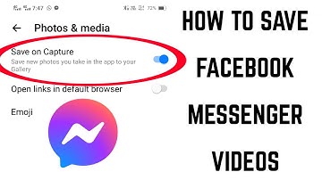Save Messenger Photos To Gallery | how to save messenger photos automatically
