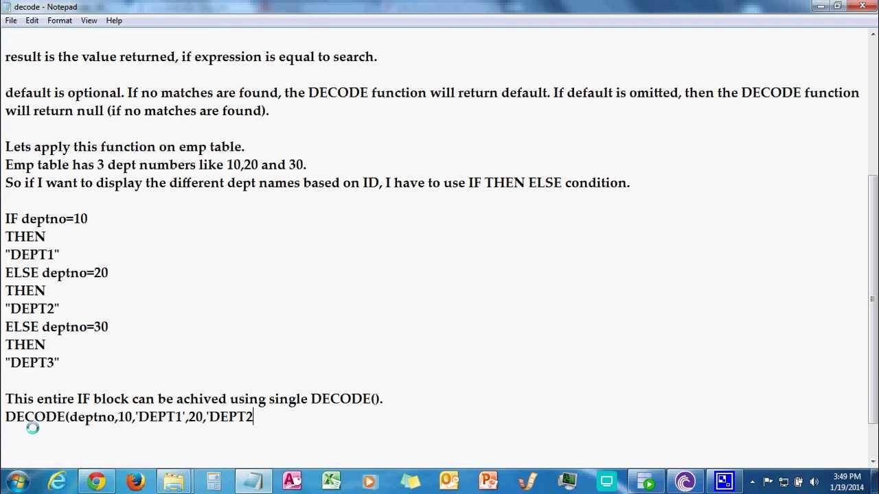 Oracle sql case if