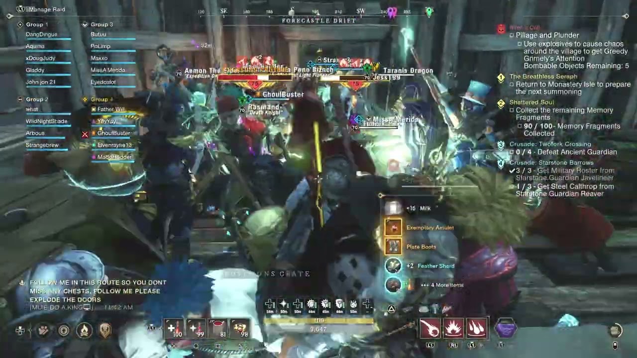C17112】SEIREN/THE NEW WORLD New World: Aeternum Full Siren Chest Run