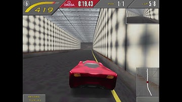 Need For Speed II SE - Proving Grounds Speedrun-0:42.810//Best Lap//Arcade