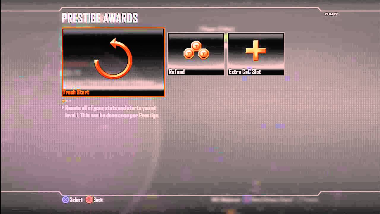 How Prestige Mode Works on Black Ops 2