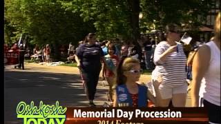 Oshkosh Today: Memorial Day Procession 5/6/15