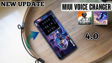 Install Any Device  [ MIUI Voice Changer ] 🔥 100% Live Proof 🎮 Game Turbo 4.0 | NOOB NAYAB