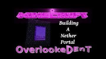 The Nether Portal (Without Diamonds) - Minecraft Xbox 360/PS3 - [Tutorial]